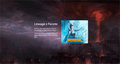 Desktop Screenshot of lineage2.fansite.cz