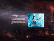 Tablet Screenshot of lineage2.fansite.cz