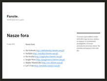 Tablet Screenshot of fansite.xaa.pl